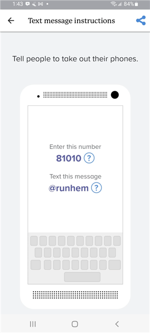 Join Remind for HEMS Cross Country
